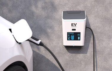 EV Charging Station, Clean energy filling technology, Electric car charging