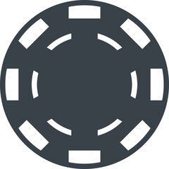 Obraz premium chip modern line style icon