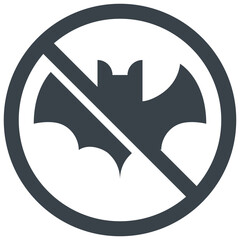 bat modern style icon
