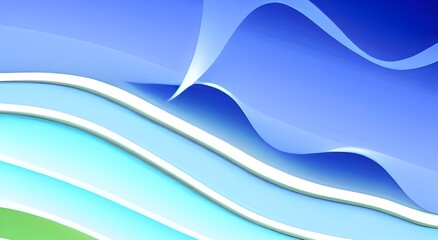 Fototapeta premium abstract colorful flowing wave lines background. Design element for technology, science, modern concept.
