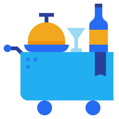 catering modern line style icon