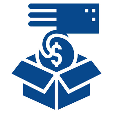 crowdfunding modern line style icon