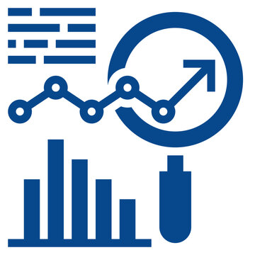 Benchmark Modern Line Style Icon