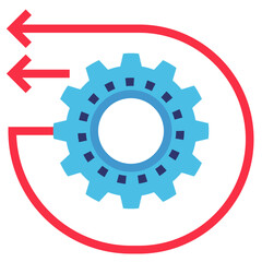engineering modern line style icon