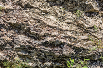 Layers of cliff