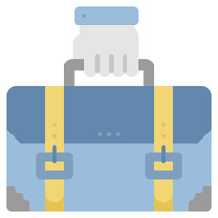 businessman modern line style icon