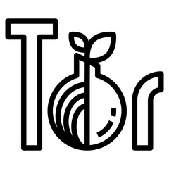 browser modern line style icon © Becris