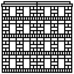 building modern style icon