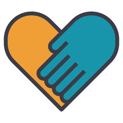 Obraz premium citizenship modern line style icon