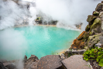 大分県　別府地獄めぐり・海地獄

