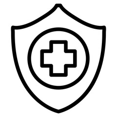 Obraz premium health modern line style icon