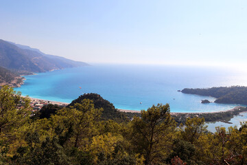 mediterranean sea view oludeniz beach
