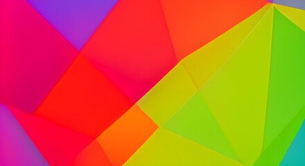 Colorful abstract geometric pattern design in retro style.