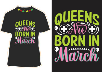 Naklejka premium Happy Birthday T-shirt Design
