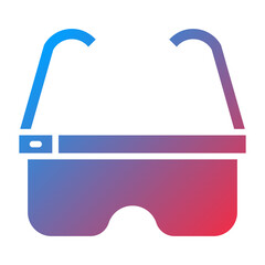 Smart Glasses Icon Style