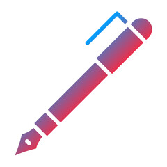 Fountain Pen Icon Style