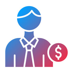 Accountant Icon Style