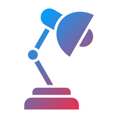 Desk Lamp Icon Style