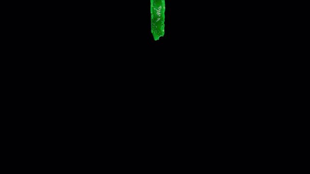 Thick Alien Blood Dripping On Alpha