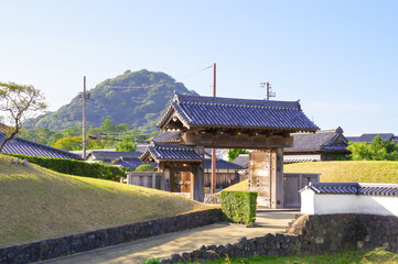 Fototapeta premium 萩城 北の総門