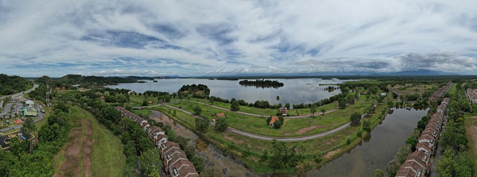 Taiping, Malaysia - September 24, 2022: The Landmark Buildings and Tourist Attractions of Taiping