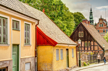 Fototapeta na wymiar Lund, Sweden, HDR Image