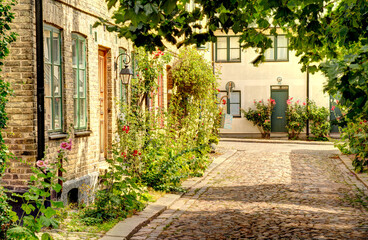 Fototapeta na wymiar Lund, Sweden, HDR Image