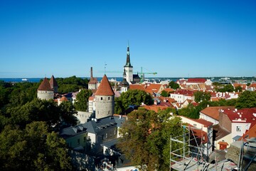 Obraz premium Tallinn Estonia 2022 August