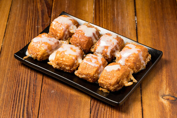 Fried milk fragrant small steamed bread