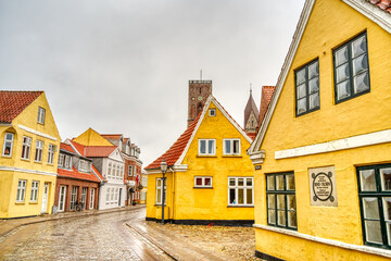 Ribe, Denmark, HDR Image