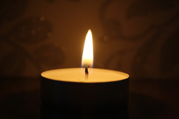 candle in the dark