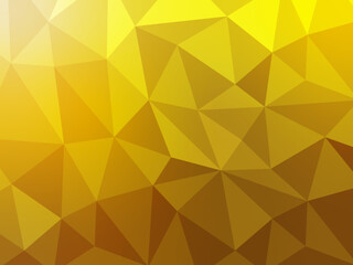 ゴールド　金色　ポリゴン キラキラ 背景 