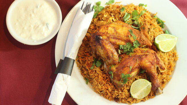 Chicken kabsah 