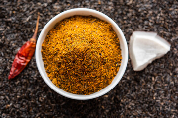 Karal or Karala Chutney A great mix of taste and health, made of Niger seeds. Maharashtrian recipe