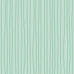 Dark teal stripes on lighter background. Hand drawn seamless pattern. For all types of surface design: textile, wrapping paper, wallpaper, stationery and packaging design