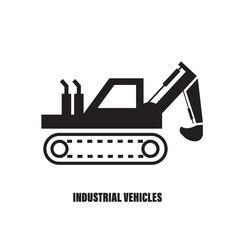 industrial vehicle.Vector outline set of different trucks, semi trailers. Freight transportation. Modern flat vector illustration isolated on white background.  
