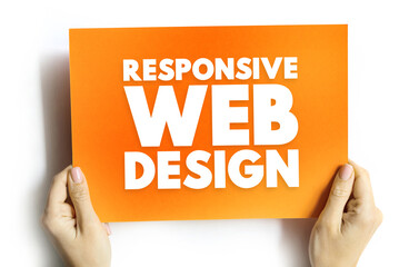 Responsive Web Design is an approach to web design that aims to make web pages render well on a...