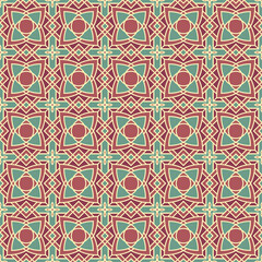 Seamless pattern abstract background vector tile design