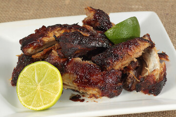 sticky pork ribs