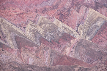 The Hornocal in Humauaca Argentina is a 14 colours mountain
