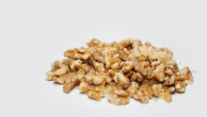 pile of walnuts