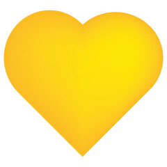 YELLOW HEART