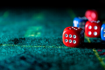 dice with symbol