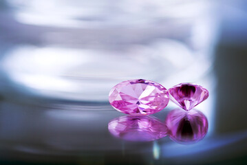 Natural pink Sapphire gemstone
