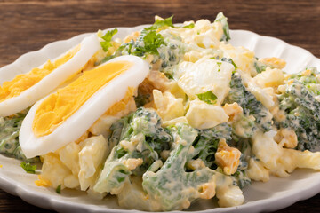 ブロッコリーと卵マヨサラダ