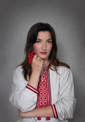 Ukrainian woman - obrazy, fototapety, plakaty