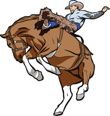 western rodeo riding horse 