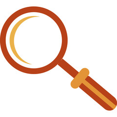 Magnifying glass icon search and zoom vector