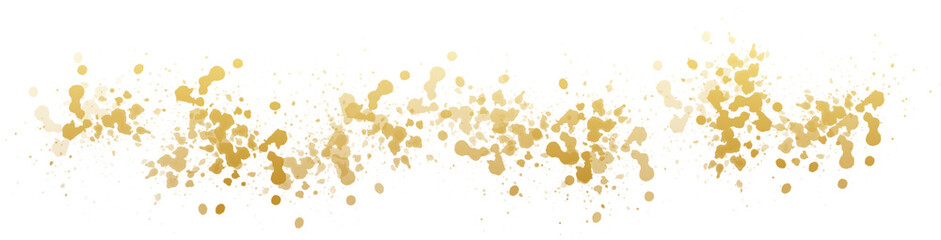 Gold Splatter Paint Splash