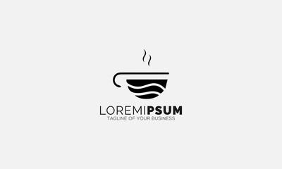 Coffee logotype. Minimalist coffee logo concept, fit for cafe, restaurant, packaging and 

Tea business.
